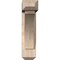 Ekena Millwork Thorton Craftsman Smooth Bracket w/ Offset Brace, Douglas Fir, 5 1/2"W x 18"D x 22"H BKT0604X18X22THR04SDF - alternate 4